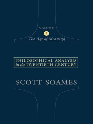 cover image of Philosophical Analysis in the Twentieth Century, Volume 2